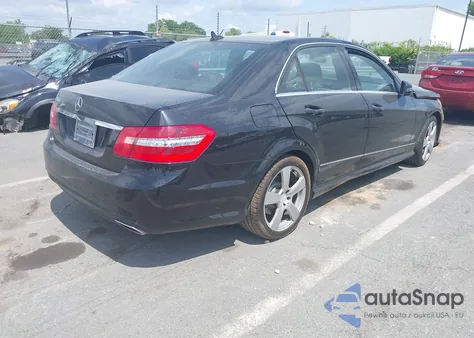 2011 Mercedes-Benz E 350 from USA, damaged, VIN WDDHF5GB0BA307452